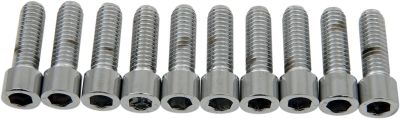 DS190546S - DRAG SPECIALTIES SOCKET-HEAD BOLT 5/16-18X1 SMOOTH CHROME