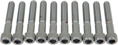 DS190549 - DRAG SPECIALTIES SOCKET-HEAD BOLT 5/16-18X1.75 KNURLED CHROME