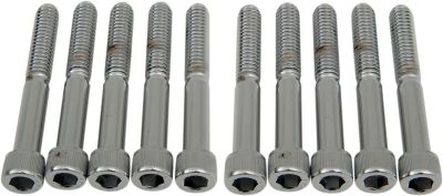 DS190551 - DRAG SPECIALTIES SOCKET-HEAD BOLT 5/16-18X2.25 KNURLED CHROME
