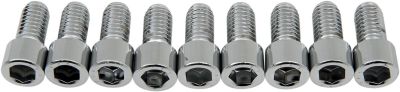 DS190552S - DRAG SPECIALTIES SOCKET-HEAD BOLT 3/8-16X0.75 SMOOTH CHROME