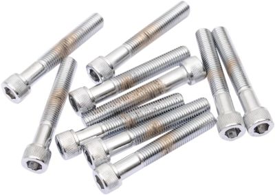 DS190575 - DRAG SPECIALTIES SOCKET-HEAD BOLT 5/16-24X2 KNURLED CHROME