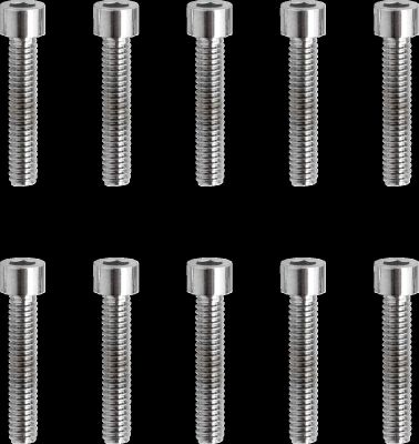 DS190585S - DRAG SPECIALTIES SOCKET-HEAD BOLT 8-32X0.875 SMOOTH CHROME