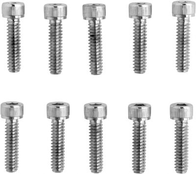 DS190589 - DRAG SPECIALTIES SOCKET-HEAD BOLT 10-24X0.75 KNURLED CHROME