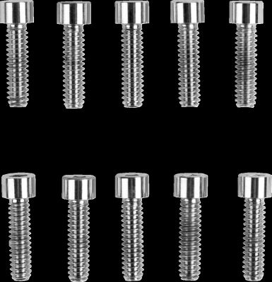 DS190589S - DRAG SPECIALTIES SOCKET-HEAD BOLT 10-24X0.75 SMOOTH CHROME