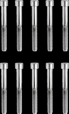 DS190593S - DRAG SPECIALTIES SOCKET-HEAD BOLT 10-24X1.75 SMOOTH CHROME