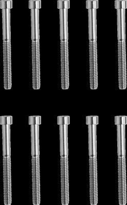 DS190594S - DRAG SPECIALTIES SOCKET-HEAD BOLT 10-24X2 SMOOTH CHROME