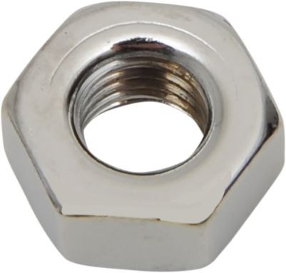 DS190658 - DRAG SPECIALTIES HEX NUT 1/4-28 CHROME