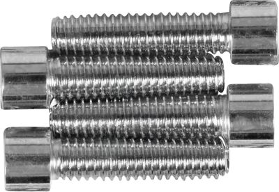 DS190717S - DRAG SPECIALTIES CHROME SOCKET-HEAD HANDLEBAR CLAMP BOLT KIT SMOOTH