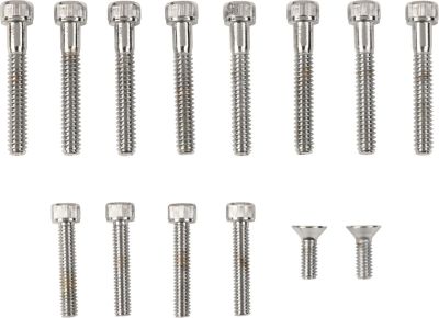 DS190719 - DRAG SPECIALTIES CHROME SOCKET-HEAD HANDLEBAR LEVER MOUNT/MASTER CYLIN...