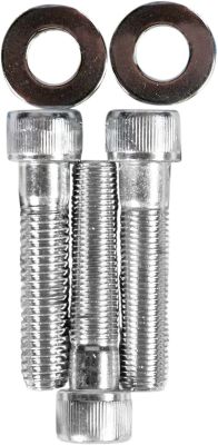 DS190743 - DRAG SPECIALTIES CHROME SOCKET-HEAD NARROW GLIDE TRIPLE TREE PINCH BOL...