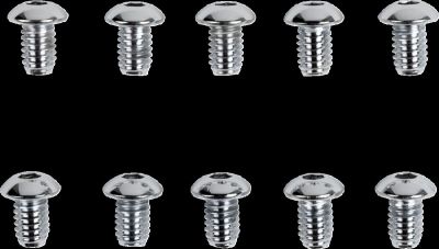 DS190836 - DRAG SPECIALTIES BUTTON-HEAD BOLT 5/16-18X0.5 CHROME