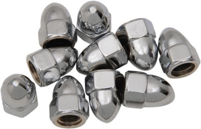 DS190858 - DRAG SPECIALTIES ACORN NUT 3/8-24 CHROME