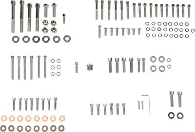 DS190869S - DRAG SPECIALTIES CHROME SOCKET-HEAD MOTOR BOLT KIT SMOOTH