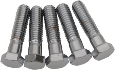 DS192338 - DRAG SPECIALTIES HEX-HEAD BOLT 7/16-14X1.75 CHROME