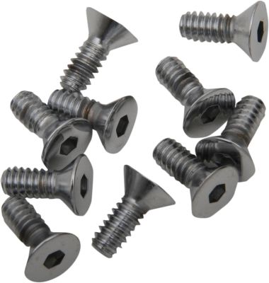 DS192353 - DRAG SPECIALTIES FLAT-HEAD BOLT 10-24X0.75 CHROME