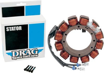 DS195093 - DRAG SPECIALTIES ALTERNATOR STATOR UNCOATED 2-WIRE