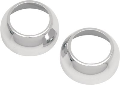 DS219995 - DRAG SPECIALTIES FORK BOOT COVER CHROME 39MM