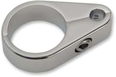 DS223041 - DRAG SPECIALTIES DIE-CAST CABLE CLAMP THROTTLE/IDLE CHROME SINGLE 1