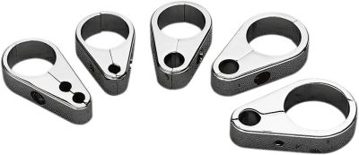 DS223042 - DRAG SPECIALTIES DIE-CAST CABLE CLAMP CLUTCH CHROME 1