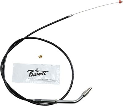 DS223416 - Barnett THROTTLE CABLE TRADITIONAL BLACK STANDARD LENGTH