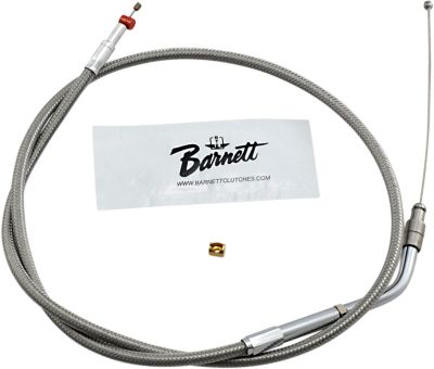 DS223417 - Barnett THROTTLE CABLE STAINLESS STEEL STANDARD LENGTH