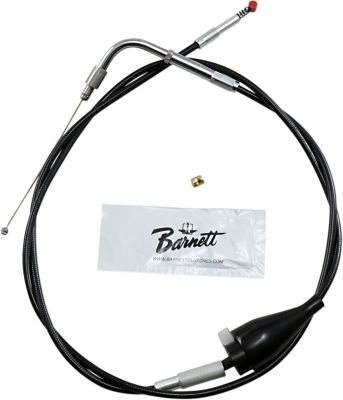 DS223478 - Barnett IDLE/CRUISE CONTROL CABLE TRADITIONAL BLACK OVERSIZE +6