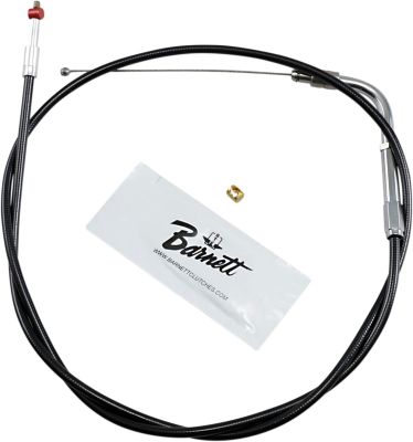 DS223592 - Barnett THROTTLE CABLE TRADITIONAL BLACK OVERSIZE +6