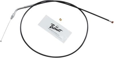 DS223869 - Barnett THROTTLE CABLE TRADITIONAL BLACK OVERSIZE +6