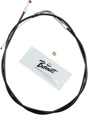 DS223880 - Barnett THROTTLE CABLE TRADITIONAL BLACK OVERSIZE +6