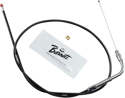 DS223887 - Barnett THROTTLE CABLE TRADITIONAL BLACK STANDARD LENGTH