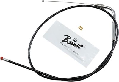 DS223889 - Barnett THROTTLE CABLE TRADITIONAL BLACK STANDARD LENGTH