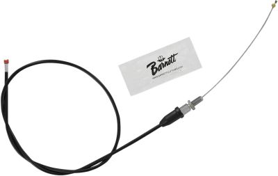 DS224045 - Barnett THROTTLE CABLE TRADITIONAL BLACK STANDARD LENGTH