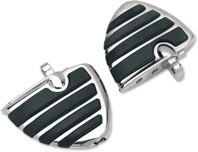 DS253586 - Küryakyn ISO-WING MINI BOARDS WITH MALE MOUNT ADAPTERS CHROME