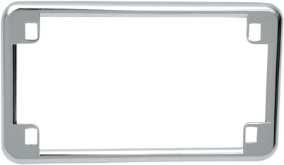 DS270220 - DRAG SPECIALTIES LICENSE PLATE FRAME CHROME 4