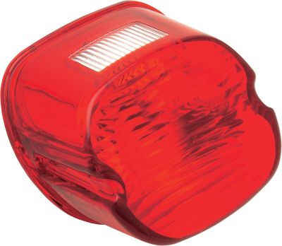 DS272036 - DRAG SPECIALTIES TAILLIGHT LAYDOWN RED LENS W/ TOP TAGLIGHT HD 84-98