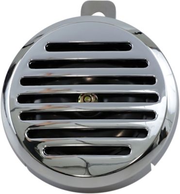 DS272127 - DRAG SPECIALTIES HONR W/ SLOTTET COVER CHROME 12V 113DB 3.375