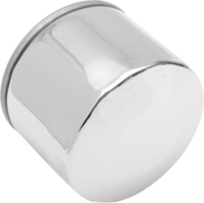 DS275125 - DRAG SPECIALTIES SPIN-ON OIL FILTER W/ MAGNETIC RING CHROME 2.25