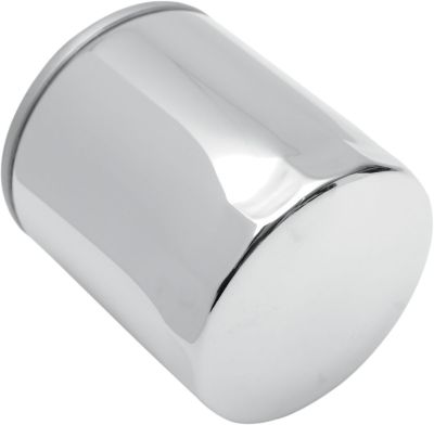 DS275188 - DRAG SPECIALTIES SPIN-ON OIL FILTER W/ MAGNETIC RING CHROME