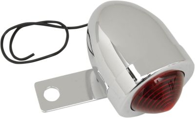 DS280049 - DRAG SPECIALTIES BULLET MARKER LIGHT LEFT-MOUNT RED