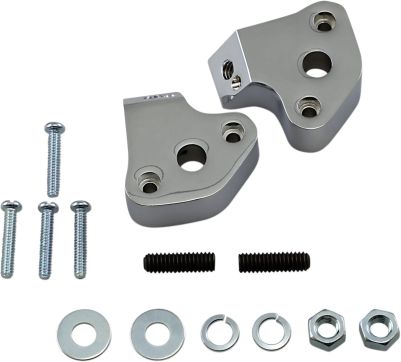 DS280220 - DRAG SPECIALTIES SHORTIE REAR TURN SIGNAL MOUNTING BRACKET CHROME