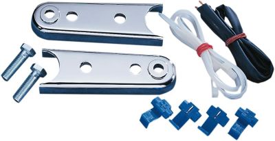 DS280316 - DRAG SPECIALTIES REAR TURN SIGNAL RELOCATION KIT CHROME