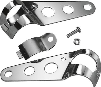 DS285050 - DRAG SPECIALTIES SIDE-MOUNT HEADLIGHT BRACKET CHROME