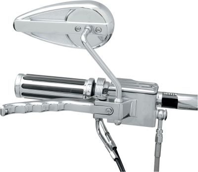 DS300016 - DRAG SPECIALTIES TEARDROP MIRROR RIGHT CHROME