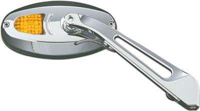 DS302061 - Küryakyn TURN SIGNAL MIRRORS WITH FLAT GLASS