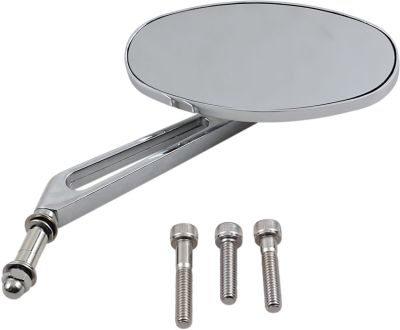 DS302150 - DRAG SPECIALTIES MIRROR NESS STEALTH I OVAL W/ 4.75