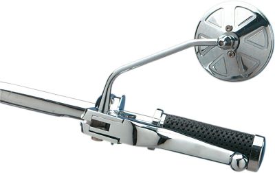 DS302154 - DRAG SPECIALTIES MIRROR NESS STEALTH III ROUND 3.5