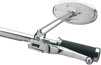 DS302166 - DRAG SPECIALTIES MIRROR NESS STEALTH I OVAL W/ 4.75