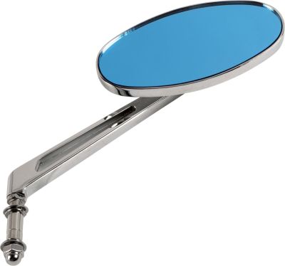 DS302167 - DRAG SPECIALTIES MIRROR NESS STEALTH II OVAL W/ 6