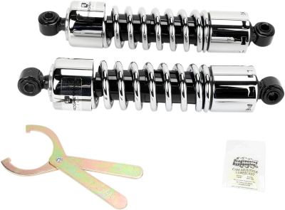 DS310038 - PROGRESSIVE SUSPENSION 412 SERIES AMERICAN-TUNED GAS SHOCKS W/COVER CH...