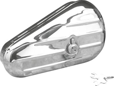 DS373655 - DRAG SPECIALTIES TEARDROP TOOLBOX CHROME RIGHT